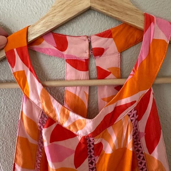 Anthropologie Able the Label Rumi Bright Floral Maxi Halter Dress Size M - Picture 4 of 10